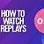 osu how to watch a replay of a fail