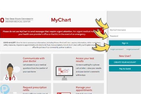 osu patient portal login