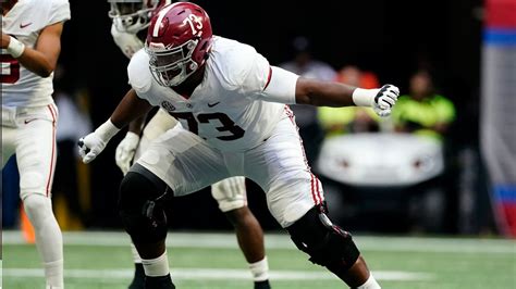 ot evan neal - alabama nfl