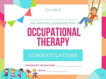 ot graduation certificate