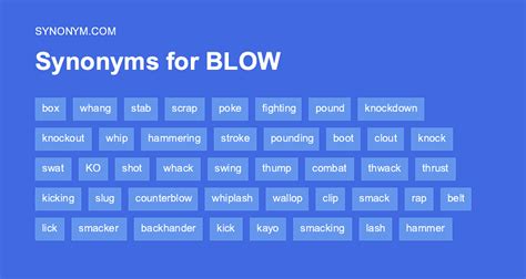 other word for blow up