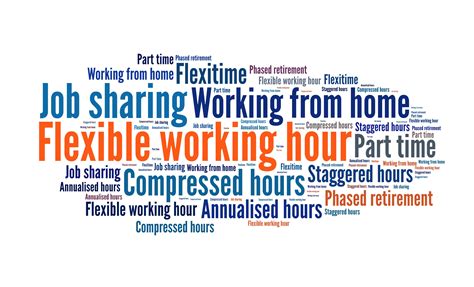 other words for flexible working