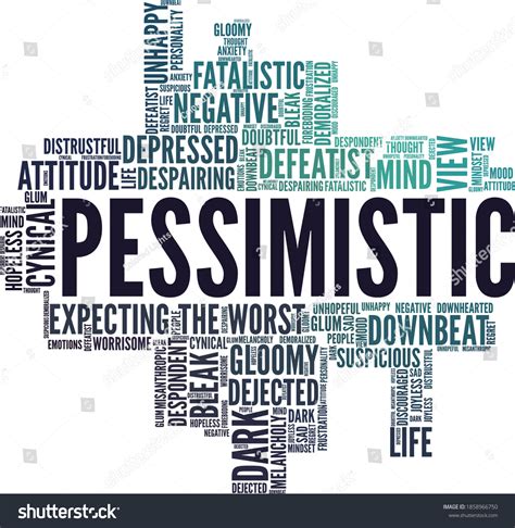 other words for pessimistic
