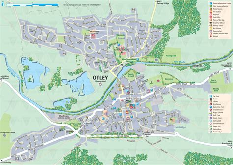Otley Yorkshire Map