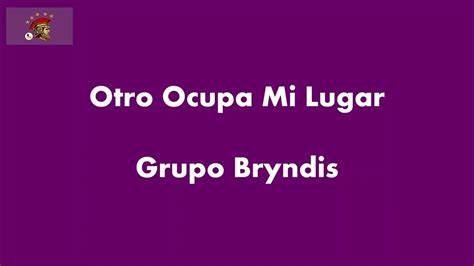 otro ocupa mi lugar letra brindis