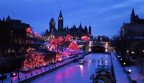 Ottawa Rideau Canal Winter Waterway Photo lude