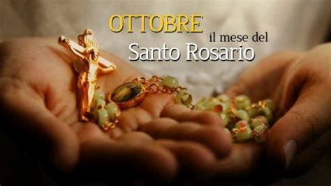 ottobre mese del rosario