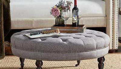 Ottoman Coffee Table On Casters