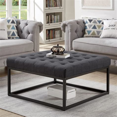 Ottoman Tufted Coffee Table