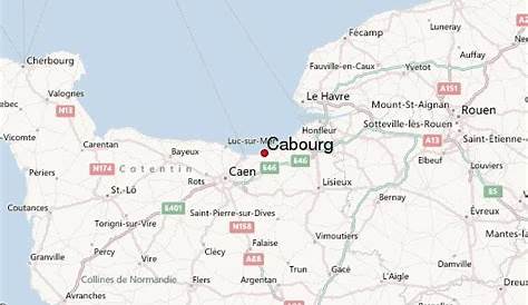 Cabourg carte de France » Voyage - Carte - Plan