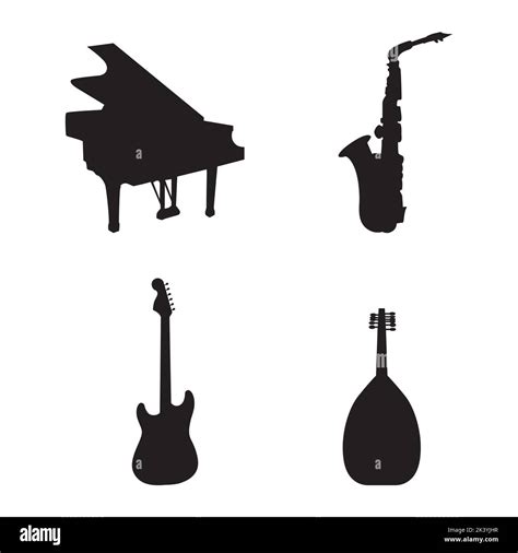 Oud Instrument Silhouette