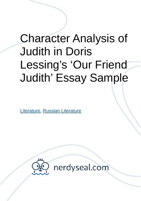 Lets See Our Friend Judith Summary Going Viral