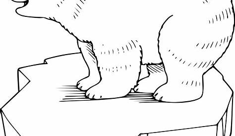 Little polar bear stock vector. Illustration of little - 30019744