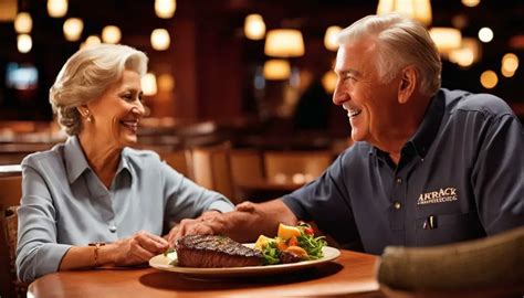 At Outback Steakhouse, seniors with an AARP membership get a 10 percent