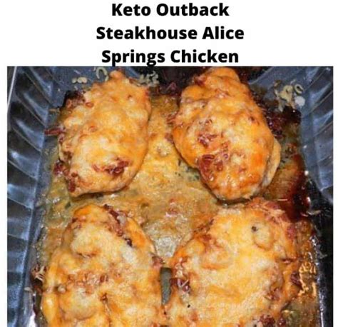 outback steakhouse alice springs chicken keto