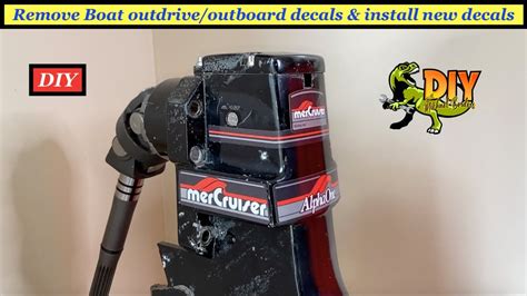 Outboard Motor Decal Placement