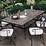 Customizable Ceramic + Iron Outdoor Dining Tables Home Couture Miami
