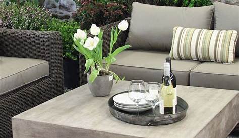 Outdoor Coffee Table Styling Ideas