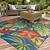 outdoor colorful rugs