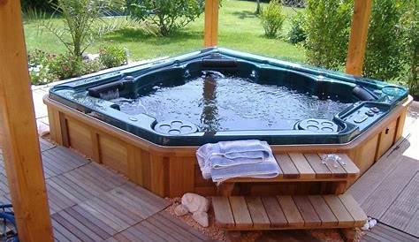 Outdoor Jacuzzi Hot Tubs Backyard Design Ideas