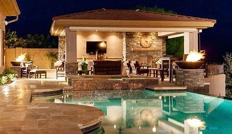 Outdoor Kitchen Ideas With Pool