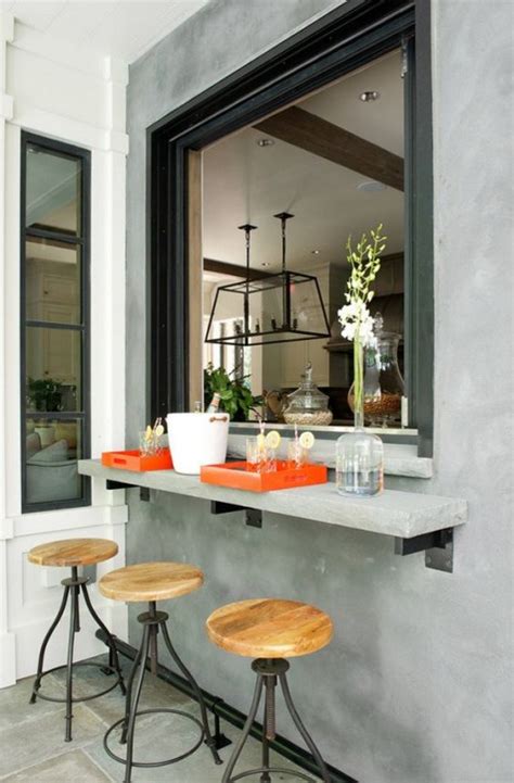 Way's to make pass through kitchen window ideas indoor outdoor