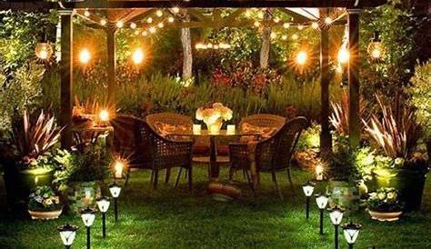 Outdoor Patio Lights Ideas How To Plan And Hang Dinner Party