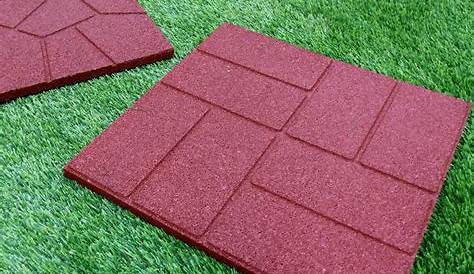 SOL RUBBER used outdoor safety garden rubber floor tiles mat fine