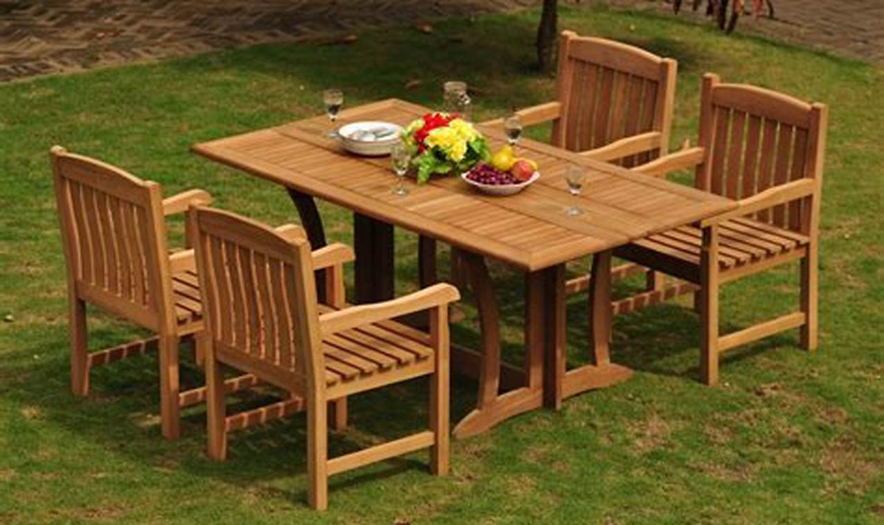 outdoor teak furniture for sale