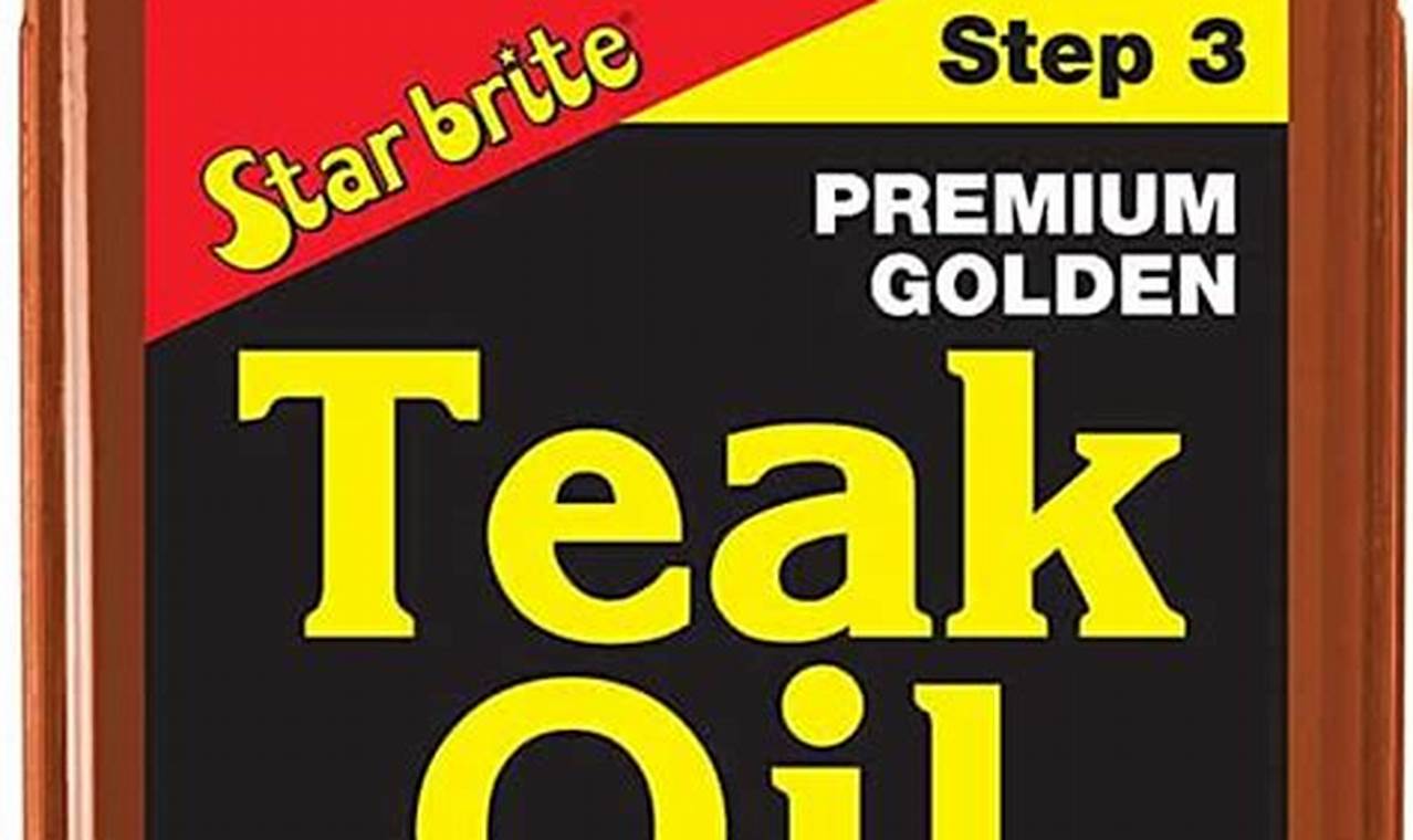 outdoor teak oil