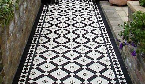 Victorian mosaic Tiles Pathway Victorian mosaic