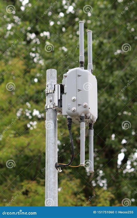 outdoor access point pole