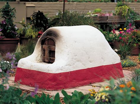 Outdoor Adobe Oven