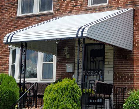 outdoor awning metal