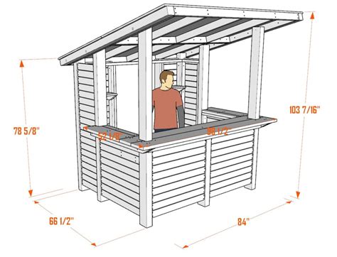 Outdoor Bar Building Plans
