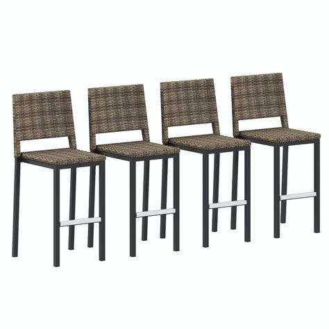 Outdoor Bar Stool Set Of 4
