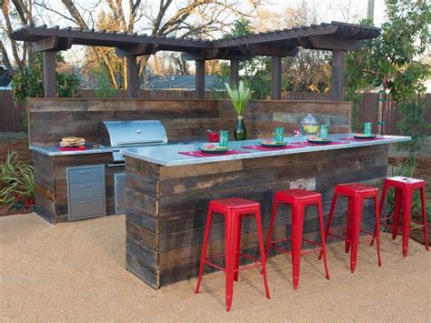 Outdoor Bbq Bar Table