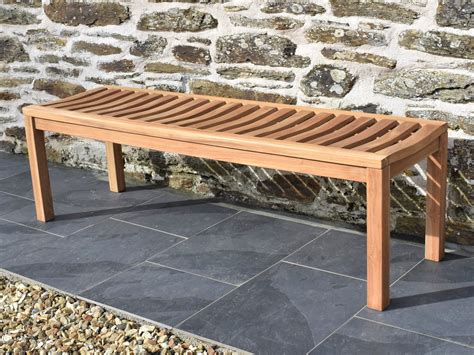 Unwind in Nature with a Backless Outdoor Bench - Perfect for Any Scenic Spot