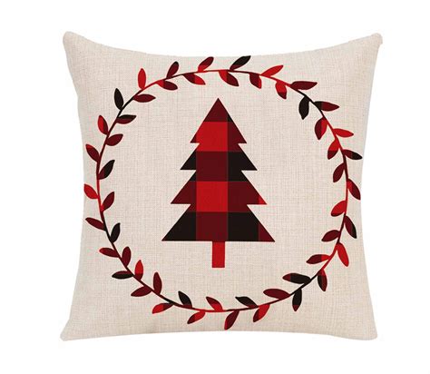 outdoor christmas pillow covers 16x16