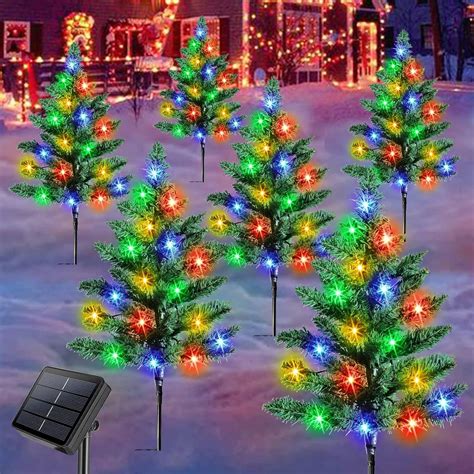 Outdoor Christmas Yard Trees