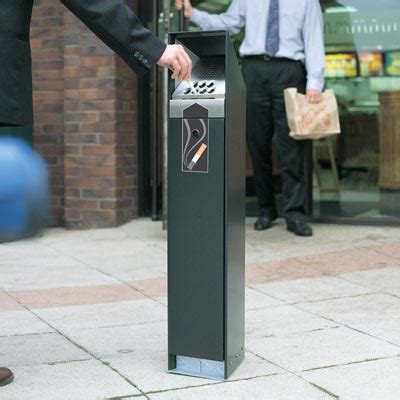Outdoor Cigarette Waste Containers