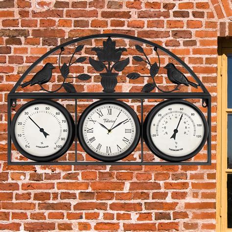 Outdoor Clock/Thermometer