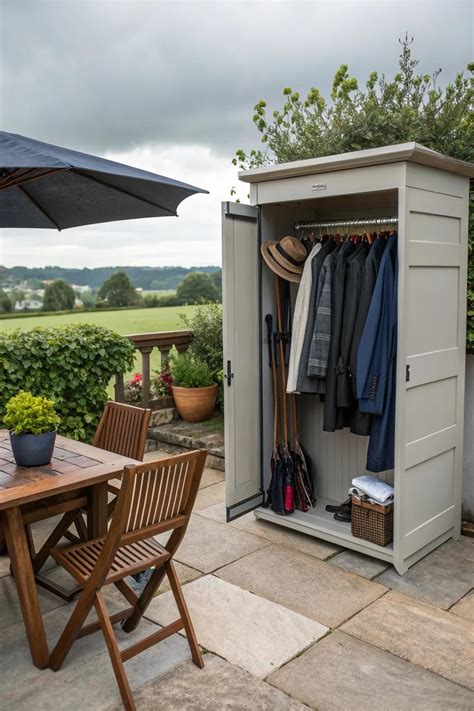 Outdoor Closet Ideas