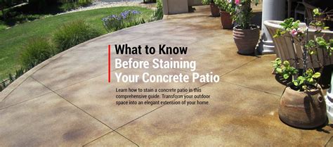 +26 Outdoor Concrete Staining Ideas