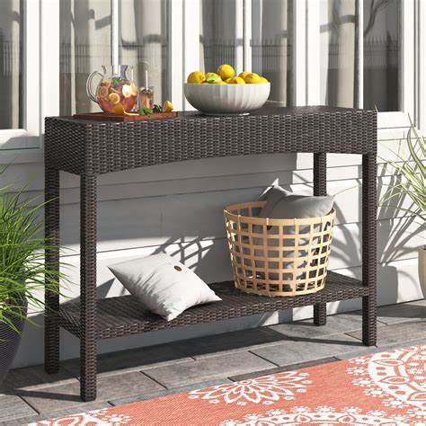 Outdoor Console Table Wayfair