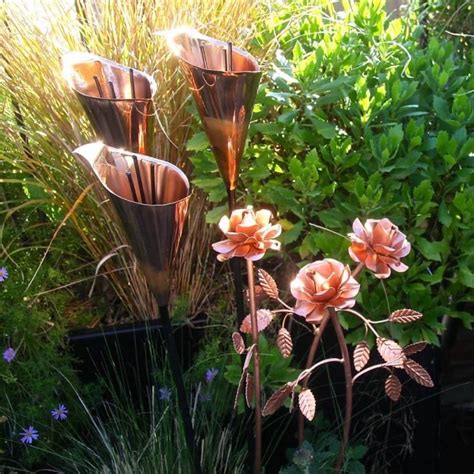 outdoor copper decor