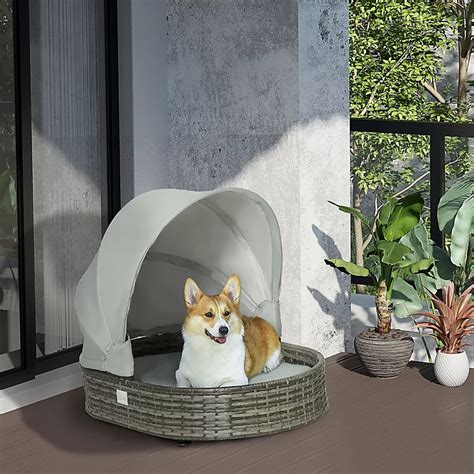 Outdoor Covered Dog Bed
