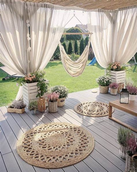 Outdoor Curtains Boho