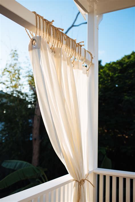 outdoor curtains waterproof diy