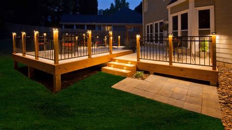 Awasome Outdoor Deck Deck Lighting Ideas References